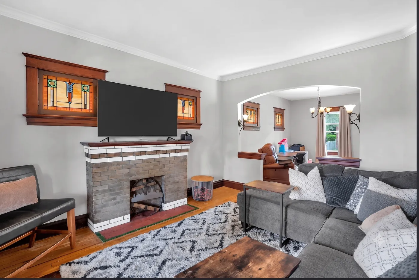 Saint Louis South City living room repaint - refresh — after