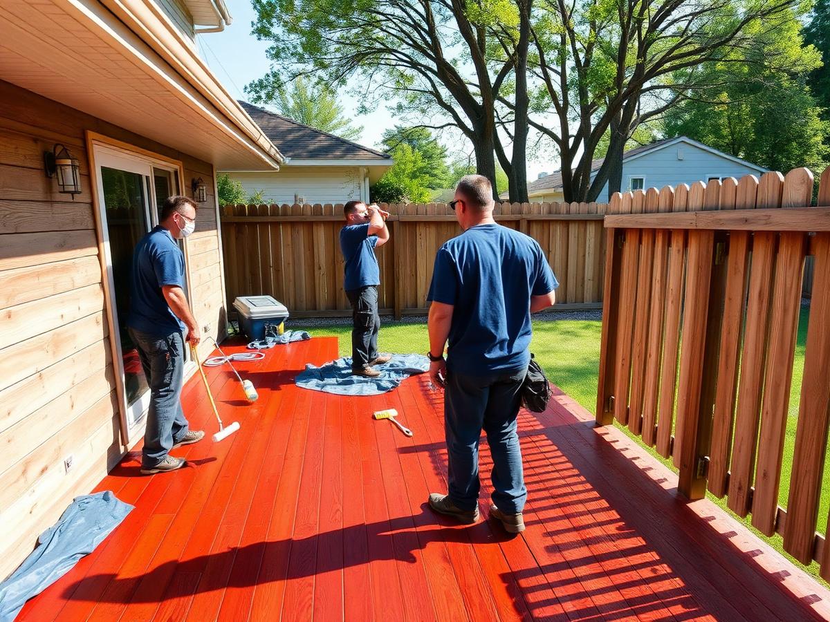 Deck & Fence Painting
